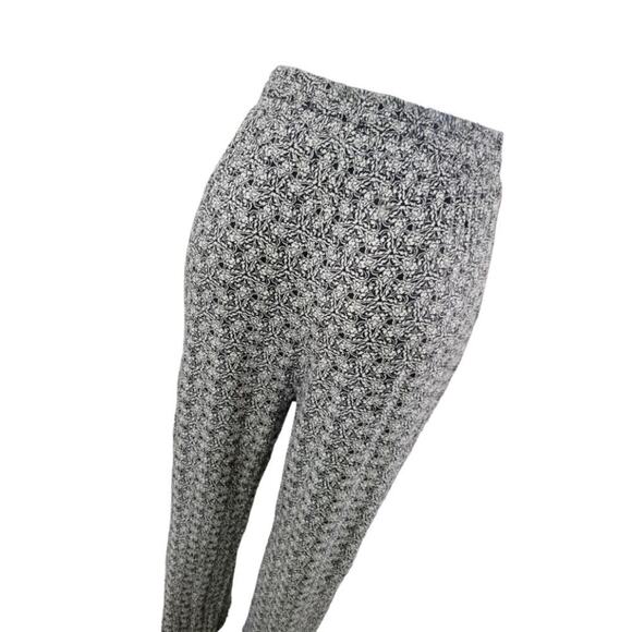 Knox Rose Women's Elastic Waist Pull on Wide Leg Boho Print Pants Size Medium - Picture 9 of 10